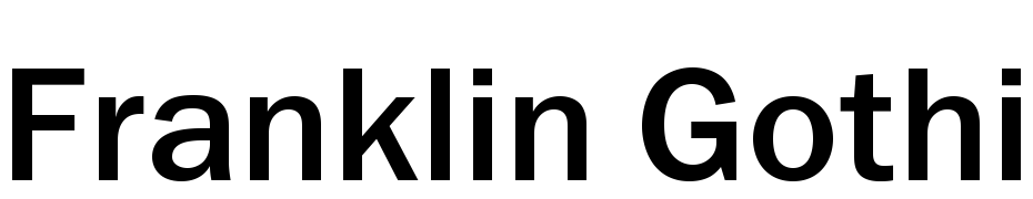 Franklin Gothic Medium C Font Download Free